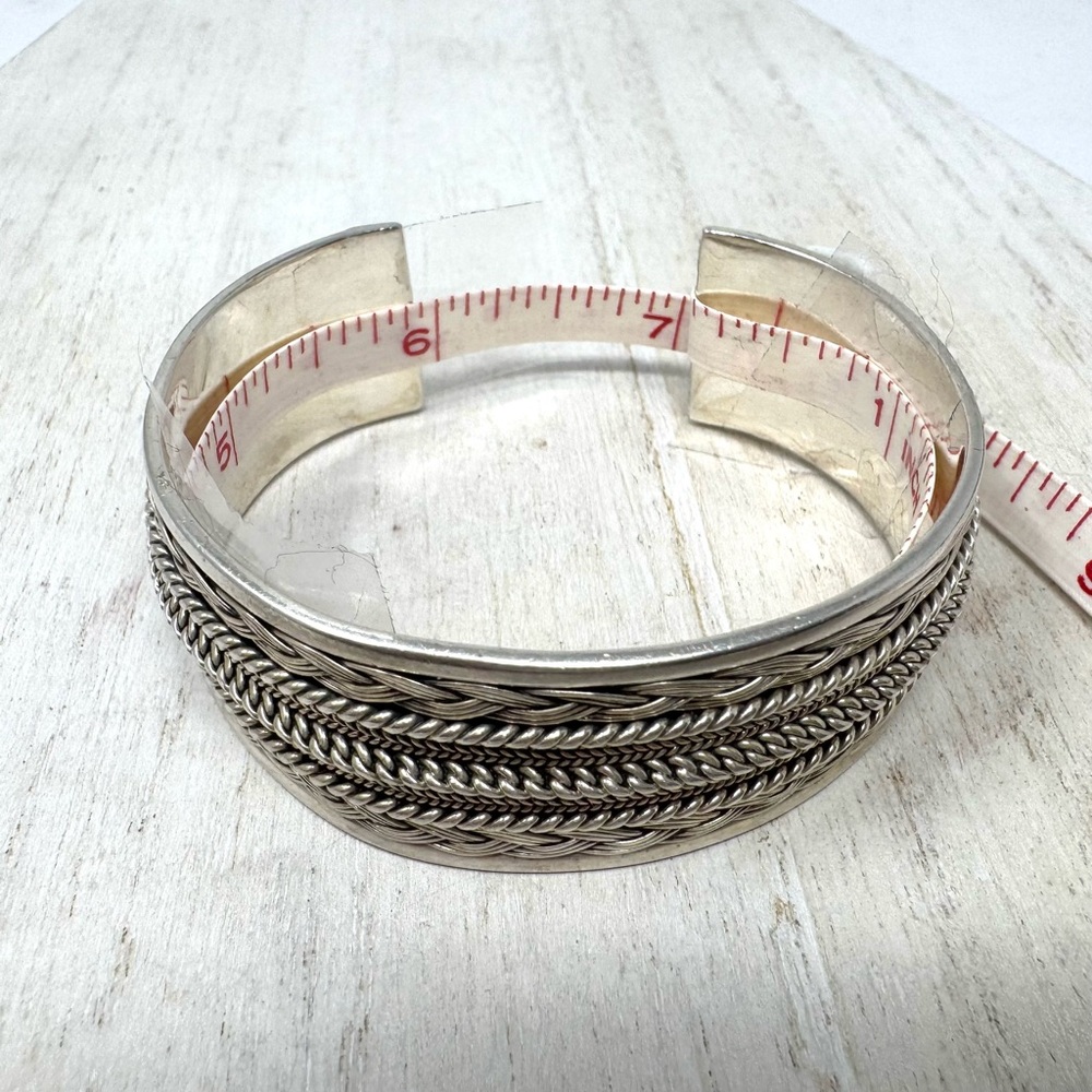 Sterling silver cuff bracelet, 36.2, NWOT - Picture 12 of 13
